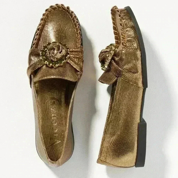 Vicenza - Anthropologie loafer ballet flats size 8 - Picture 1 of 7